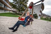Gemeinderätin Helen Schurtenberger setzt sich in Menznau für Kinder und Jugendliche ein. Bild: Pius Amrein (Menznau, 9. Oktober 2018)