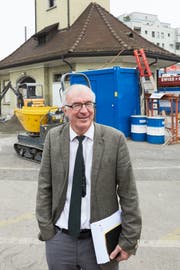 Urs Rudolf, Präsident der Stiftung Tramhüsli. (Bild: Jakob Ineichen, 10. Oktober 2018)