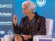 Der Internationale Währungsfonds IWF unter der Leitung von Christine Lagarde sieht noch zahlreiche Schwachstellen im weltweiten Finanzsystem. (Bild: KEYSTONE/EPA/MADE NAGI)