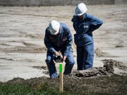 Messungen haben ergeben, dass die Mehrheit der untersuchten öffentlichen Flächen zwischen Niedergesteln und Gamsen nicht sanierungsbedürftig sind. (Bild: Keystone/JEAN-CHRISTOPHE BOTT)