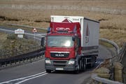 Ein Ceva-Lastwagen im Norden Englands. (Bild: PD)