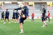 Xherdan Shaqiri: Bei Liverpool Ergänzungsspieler, für die Schweiz Eckpfeiler. (Bild: Ennio Leanza/Keystone (Brüssel, 11. Oktober 2018))