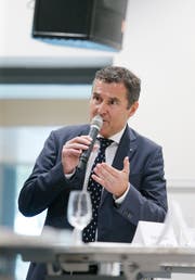 Zieht sich aus dem Kampf um das Stadtpräsidium zurück: André Wicki. (Bild: Stefan Kaiser (Zug, 4. September 2018))
