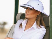 Teils hämische Kommentare im Internet: Die US-First-Lady Melania Trump fühlt sich gemobbt. (Bild: KEYSTONE/AP/CAROLYN KASTER)