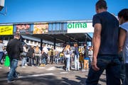 Die Olma zieht jedes Jahr mehrer hunderttausend Besucher an. (Bild: Urs Bucher)