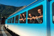 Die vier Musiker vom Quartett «Waschächt». (Bild: PD)