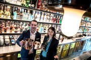 Patrick Elmiger und Céline Doser-Karli im «Boca Grande». Bild: Pius Amrein (Luzern, 11. Oktober 2018)