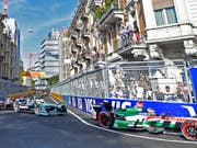 Was Zürich 2018 hatte, will Bern 2019: Die Stadtregierung hat eine Bewilligung für ein Formel-E-Rennen in der Bundeshauptstadt erteilt. (Bild: KEYSTONE/WALTER BIERI)