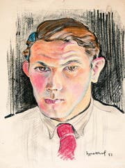 Johnny Potthof (1911-2003), Selbstporträt von 1932. (Bild: www.hanspotthof.ch)