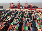 Chinas Aussenhandel ist im September trotz des Handelskrieges unerwartet stark gestiegen. (Bild: KEYSTONE/AP CHINATOPIX)