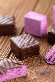 Wenn das Praliné kantiger ist, schmeckt es weniger süss. (Bild: Getty)
