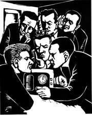 «Der illegale Radiosender» Werk von 1940. (Bild: PD)