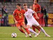 Verteidiger Nico Elvedi gehörte zu den Besten im Schweizer Team (Bild: KEYSTONE/AP/GEERT VANDEN WIJNGAERT)
