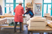 Gemäss Bundesrat sind durch zu viele Zivis die Armeebestände gefährdet. (Bild: Gaëtan Bally/Keystone (Zürich, 29. November 2016))