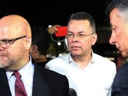 Der US-Pastor Andrew Brunson ist nach zwei Jahren Haft in der Türkei am Samstag in den USA angekommen. (Bild: KEYSTONE/AP/EMRE TAZEGUL)