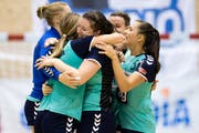 Die Zugerinnen haben Grund zur Freude. (Bild: Philipp Schmidli)
