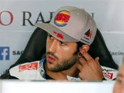 Zweiter Titelgewinn nach 2014: Der Zürcher Jesko Raffin wird in Albacete in Spanien vorzeitig Moto2-Europameister (Bild: KEYSTONE/EPA EFE/JAVIER CEBOLLADA)