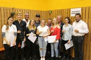 Lisa Heller, Pascal Kobler, Helmut Kobelt, Nathalie Tobler, Silas Förtner, Pamela Sutter, Karl Sträule, Seraina Mettler, Patrick Güttinger, Sarina Bechtiger und Rolf Breu.