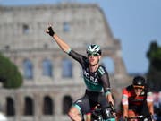 Der Ire Sam Bennett aus dem deutschen Team Bora-Hansgrohe gewann drei von sechs Etappe der diesjährigen Türkei-Rundfahrt (Bild: KEYSTONE/EPA ANSA/DANIEL DAL ZENNARO)