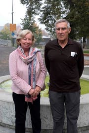 Edith Spiess und Hanspeter Straub. (Bild: Andreas Taverner)