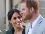 Prinz Harry und Herzogin Meghan erwarten im Frühling 2019 Nachwuchs. (Bild: Keystone/EPA/VICKIE FLORES)