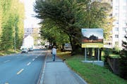 Eine vierte LED-Tafel an der Leestrasse folgt. (Bild: Marco Cappellari)