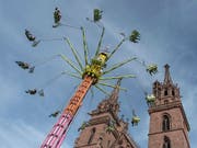 Die Herbstmesse lockt immer mehr auswärtige Besuchende nach Basel. (Bild: KEYSTONE/GEORGIOS KEFALAS)