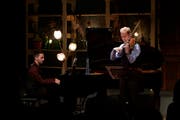 Ramon Di Pasquale (links) aus Büren und Fabian Aschwanden aus Altdorf spielen im Chäslager Stans. (Bild: Markus Frömml/PD, 13. Oktober 2018)