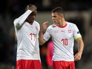 Granit Xhaka (10) freut sich auf das abschliessende Spiel gegen Belgien (Bild: KEYSTONE/ENNIO LEANZA)