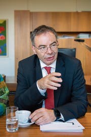 Will eine offene Universität: Thomas Bieger. (Bilder: Urs Bucher)