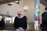 Franziska Reist (51) in der Gassechuchi am Luzerner Geissensteinring. Bild: Nadia Schärli (8. Oktober 2018)