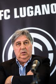 Angelo Renzetti ist seit acht Jahren Präsident des FC Lugano. (Bild: Gabriele Putzu/KEY)