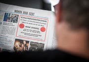 In einer Kreuzlinger Lokalzeitung wirbt ein Inserat für die Wiederwahl René Zweifels zum Schulpräsidenten. (Bild: Reto Martin)