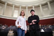 Judith Schmutz (21) aus Rain engagiert sich seit vier Jahren im Jugendparlament. Leon Krass (15) aus Weggis hat erstmals teilgenommen. (Bild: Philipp Schmidli, Luzern 19. Oktober 2018)