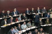 Dieses Thema beherrscht am Montag das politische Geschehen in Luzern: Die Budgetdebatte im Kantonsrat. (Bild: Pius Amrein, 12. Dezember 2016)