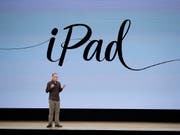 Apple kündigt Produktpräsentation an. (Bild: KEYSTONE/AP/CHARLES REX ARBOGAST)