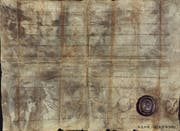 Der Lothar-Brief von 840. (Bild: Chorherrenstift Luzern)