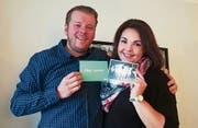 Ralf Menet und Laura Grunewald haben sich in den «Oberen Gäbris» verliebt. (Bild: PD)