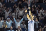 Bereits acht Mal hat Roger Federer beim Heimturnier in Basel über den Titel gejubelt. (Bild: Daniela Frutiger/Freshfocus (Basel, 29. Oktober 2017))
