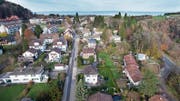 Ein möglicher Grund für eine Fusion ist, dass zwei Gemeinden baulich zusammengewachsen sind. Im Bruggwald-Quartier zwischen St. Gallen und Wittenbach wäre das heute der Fall. (Bild: Ralph Ribi (23. November 2017))