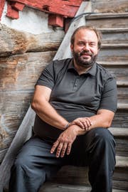 Florian Rexer im Schloss Hagenwil. (Bild: Thi My Lien Nguyen)