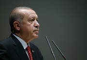 Der türkische Präsident Recep Tayyip Erdogan. (Bild: AP, Ankara, 15. Oktober 2018)