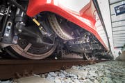 Der Schmierfilm zwischen Schiene und Rad war zu dünn. (Bild: Ralph Ribi)