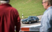 Schnittige Boliden und eine Bombendrohung: Das Bergrennen Steckborn machte dieses Jahr in mehrerlei Hinsicht Schlagzeilen. (Bild: Reto Martin)