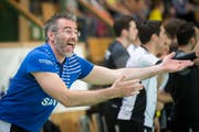 Rolf Erdin trainierte sechs Jahre den Männer-NLA-Club Fortitudo Gossau. (Bild: Archiv/Urs Bucher)
