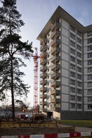 Der Mietwohnungsbau boomt. (Bild: Gaetan Bally/Keystone)