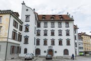 Historische Kulisse für historische Vorträge: Das Stadthaus der St.Galler Ortsbürgergemeinde. (Bild: Daniel Dorrer)