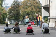 Der Ausbau der Tagesbetreuung von Schulkindern - im Bild im alten Schulhaus St.Fiden - ist unbestritten. Ein Thema bei der Budgetdebatte im Stadtparlament wird aber sein, wie rasch ein Vollausbau anzustreben ist. (Bild: Hanspeter Schiess - 23. Oktober 2018)