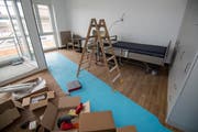 Momentan noch eine Baustelle: eines der 30 Pflegezimmer.