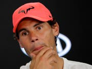Rafael Nadal an einem Medientermin im Januar in Melbourne (Bild: KEYSTONE/AP/VINCENT THIAN)